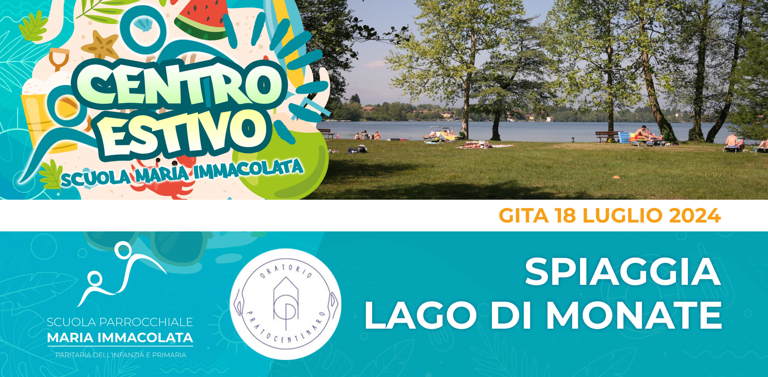 Gita di giovedì 18 Luglio al Lago di Monate