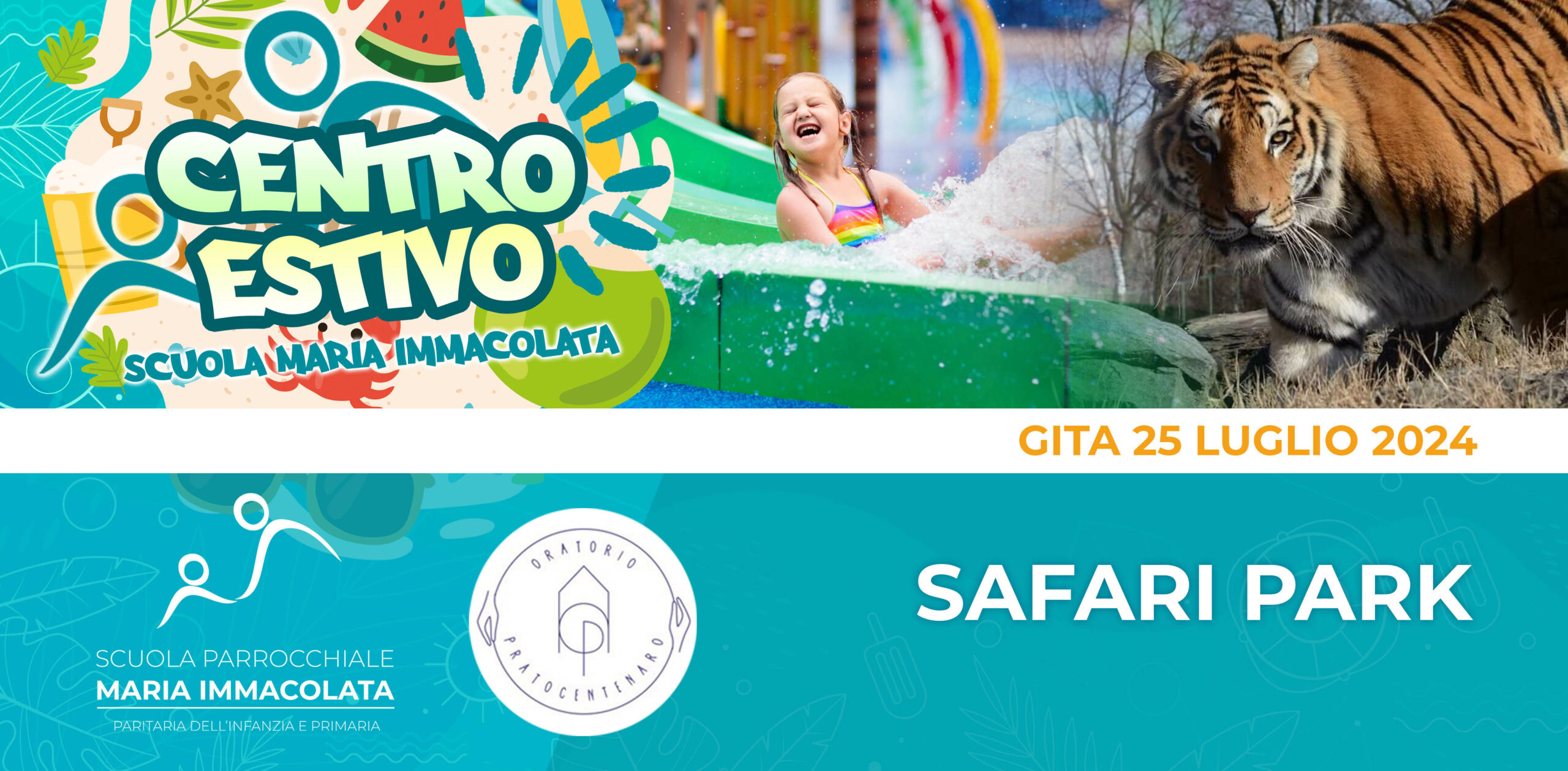 Gita di giovedì 25 Luglio al Safari Park di Pombia