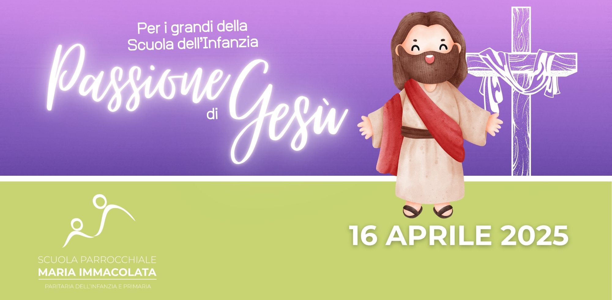 Drammatizzazione della Passione di Gesù in Chiesa a cura dei grandi dell’Infanzia