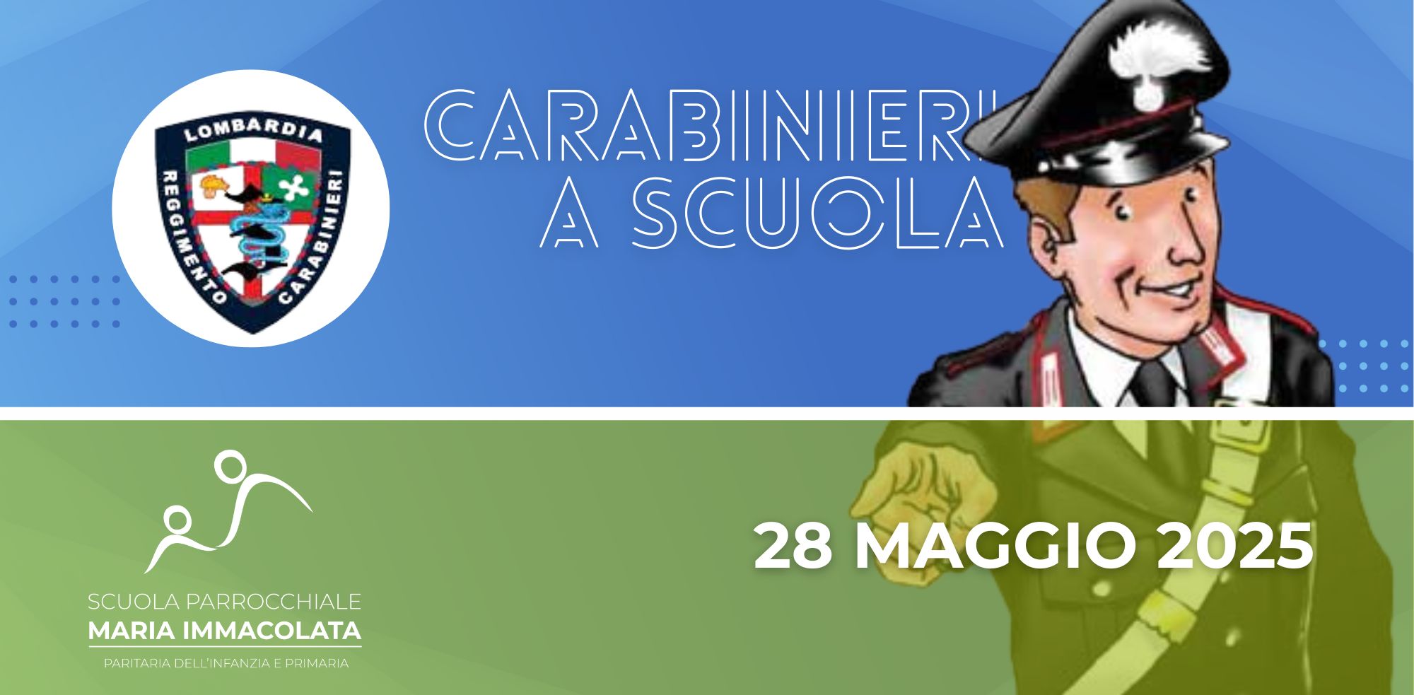 Il 3° Reggimento Carabinieri Lombardia incontra i bambini della Scuola dell’Infanzia
