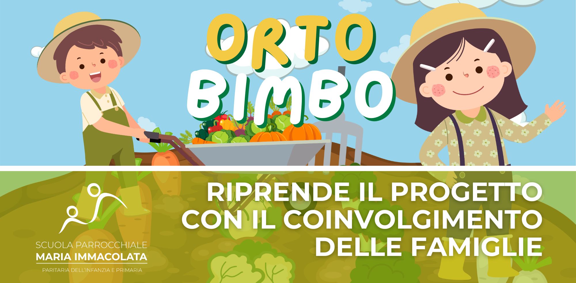 Riprende il 10 Aprile il progetto Orto bimbo