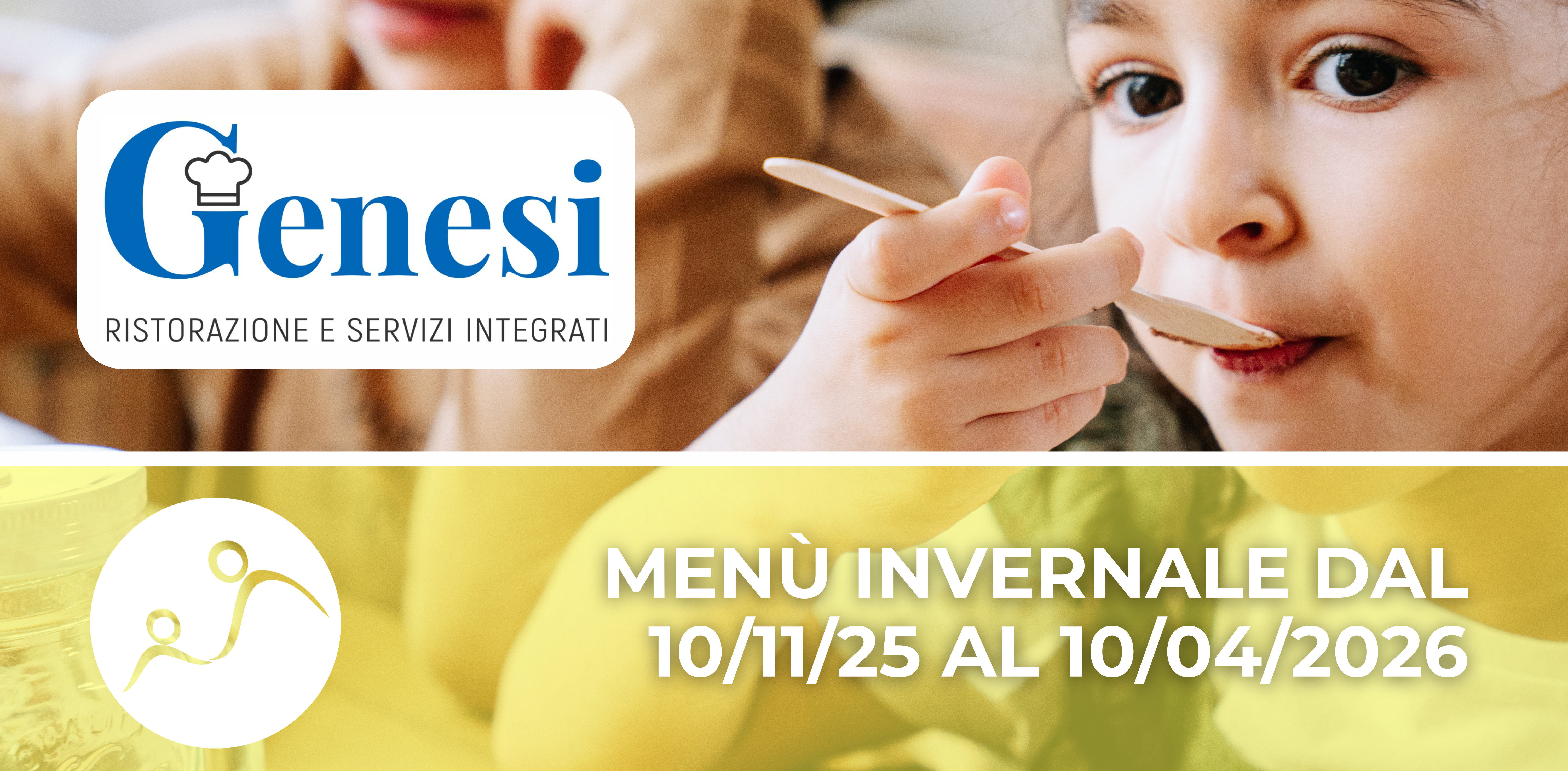 Menù Invernale del servizio di ristorazione fino al 10 Aprile 2026